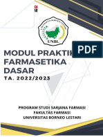 Modul Praktikum Farmasetika Dasar TA. 2022-2023