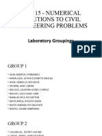 LAB Groupings