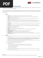 Capitec Connect Terms and Conditions | PDF | Mobile Phones | Telephone
