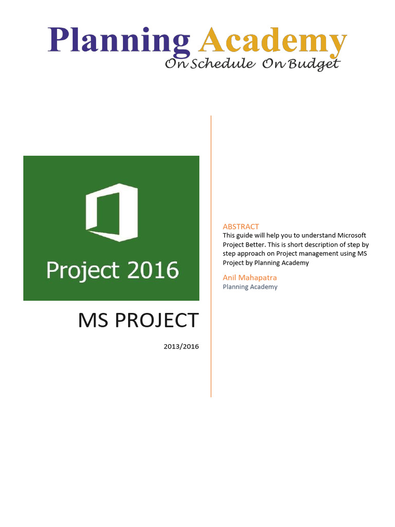 Auto vs Manual Scheduling in MS Project | PDF | Project Management ...