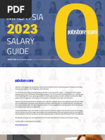 Malaysia Salary Guide 2026 | PDF | Financial Analyst | Employee Retention