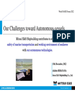 WNF2022-Our Challenges Toward Autonomous Vessels