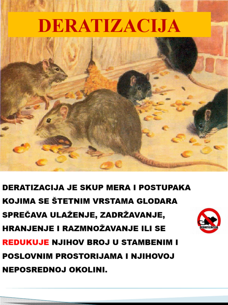 DERATIZACIJA!!! | PDF