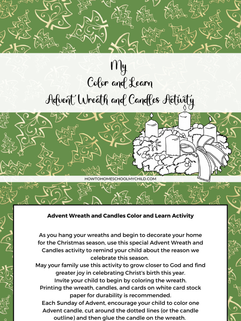 _Advent wreath and CandlesKerry PDF Advent Wreath