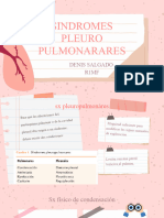 Sindromes Pleuropulmonares