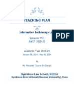 TP - Information Technology Law - 2020-25