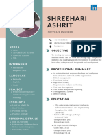 White Simple Student CV Resume1