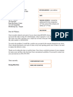 Complaint Letter PDF