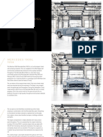 Drivershall Showroom Booklet Mercedes 190SL