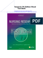 Instant Download Nursing Research 7th Edition Wood Test Bank PDF Full Chapter