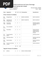 Pensum Enfermeria Uasd | PDF | Cuidado de la salud | Ciencias de la Salud
