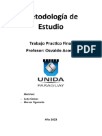 Metodología de Estudio Final