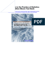 Instant Download Introduction To The Practice of Statistics 9th Edition Moore Test Bank PDF Full Chapter