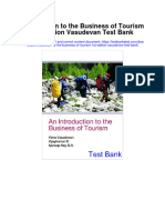 Instant Download Introduction To The Business of Tourism 1st Edition Vasudevan Test Bank PDF Full Chapter