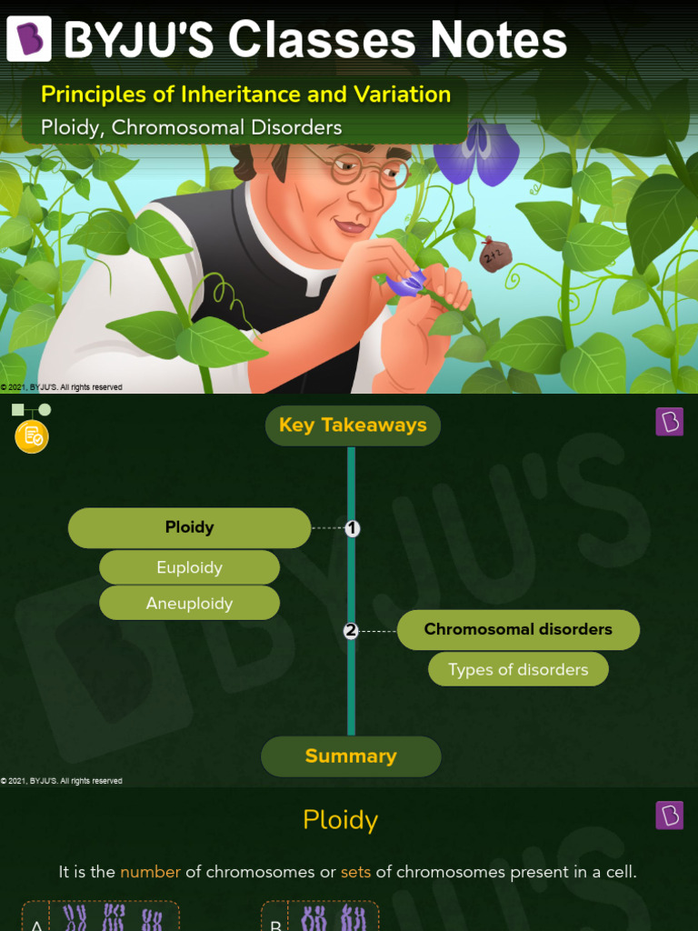 13 Non Mendelian Disorders PDF Ploidy