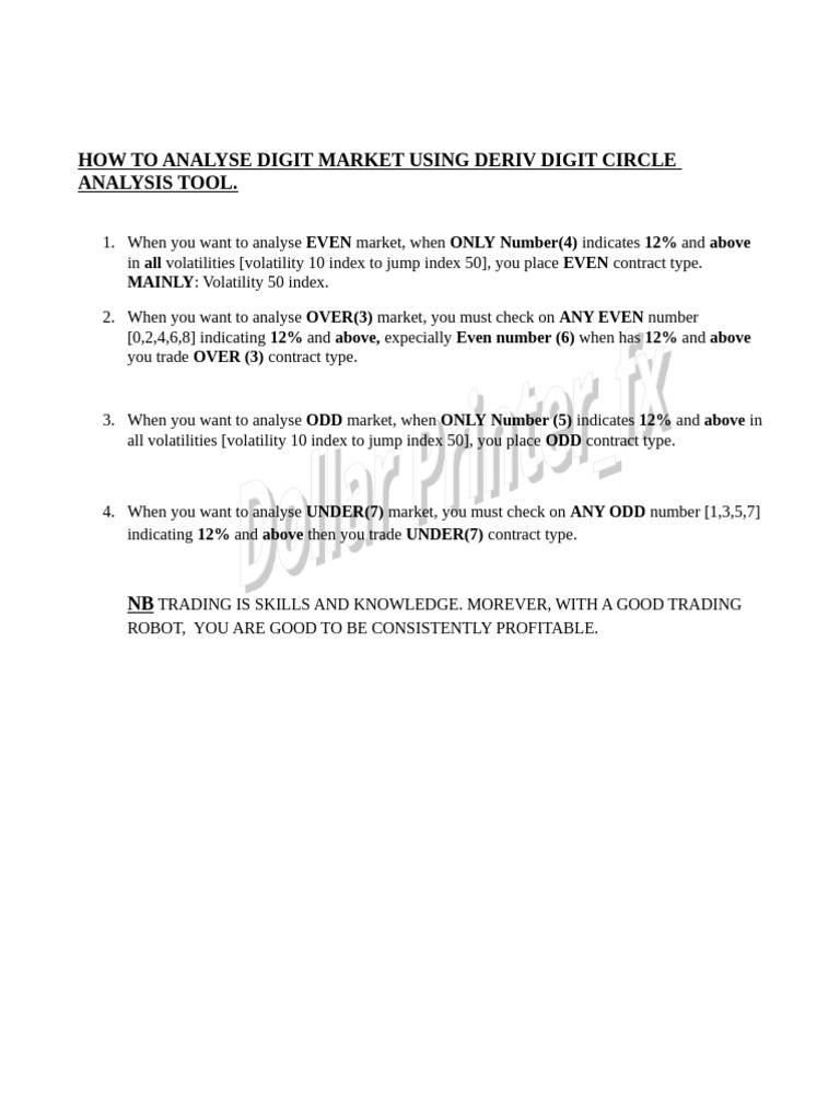 Dollar printer binary trading strategies pdf
