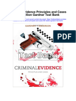Instant Download Criminal Evidence Principles and Cases 8th Edition Gardner Test Bank PDF Full Chapter