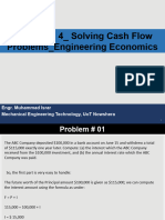 04 - Solving Cashflow Problems