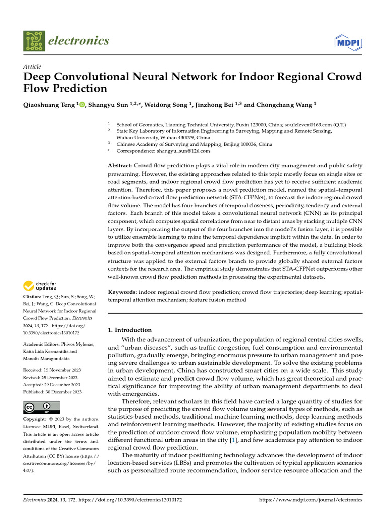 Deep Convolutional Neural Network For Indoor Regio | PDF ...