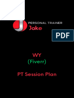 WY - PT Session Plan