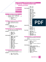 (Pmls1) Lesson 4 - Medical Terminologies and Abbreviations