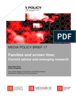 LSE - Policy Brief 17 Families Screen Time