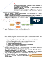 Chapter 5 - Strategic Management