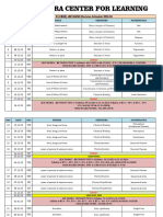 Class 11 PCM Revision Schedule 2023-24