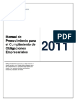 Manual de Procedimiento para El Uso de Matriz de Obligaciones Empresariales