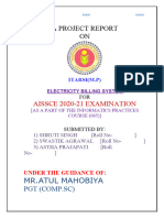 Electricity Bill System