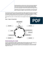 Understanding The Model: Figure 1: Stages of Change Model