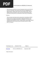 RFC 4944 Transmission of IPv6 Packets Over IEEE 802