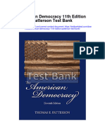 Instant Download American Democracy 11th Edition Patterson Test Bank PDF Full Chapter