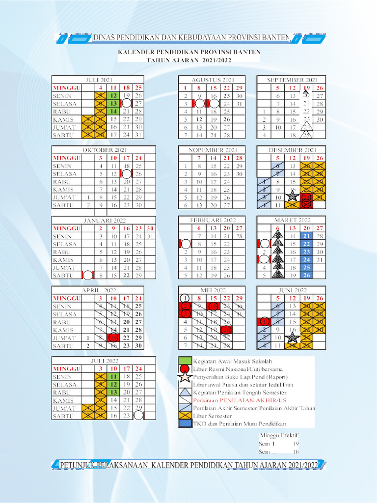 Kalender Pendidikan | PDF