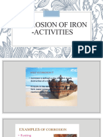 STD 7 Metals PPT 5 Corrosion of Iron - Activities