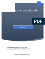 Tema II. Los Métodos de La Filosofía