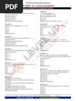 9X MOE - D - Linear Equation (Sol)