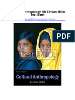 Instant Download Cultural Anthropology 7th Edition Miller Test Bank PDF Full Chapter