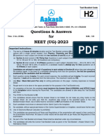 Neet 2023 Question Paper h2 - EAGTK0F