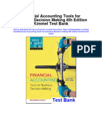 Instant Download Financial Accounting Tools For Business Decision Making 8th Edition Kimmel Test Bank PDF Full Chapter