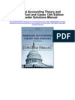 Instant Download Financial Accounting Theory and Analysis Text and Cases 12th Edition Schroeder Solutions Manual PDF Full Chapter