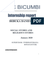 IRIBUKA DANIEL - Internship Report