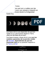 Fases de La Luna