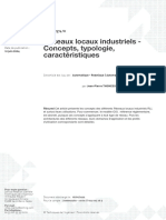 Réseaux Locaux Industriels - Concepts, Typologie, Caractéristiques