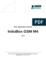 InduBox GSM M4 RTU Application Manual V1.0