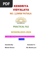 Ankit Class 12 Practical File