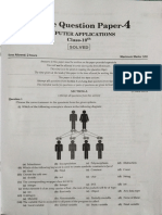 Computer Applications Sample Paper 3