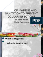 Role of Hygiene