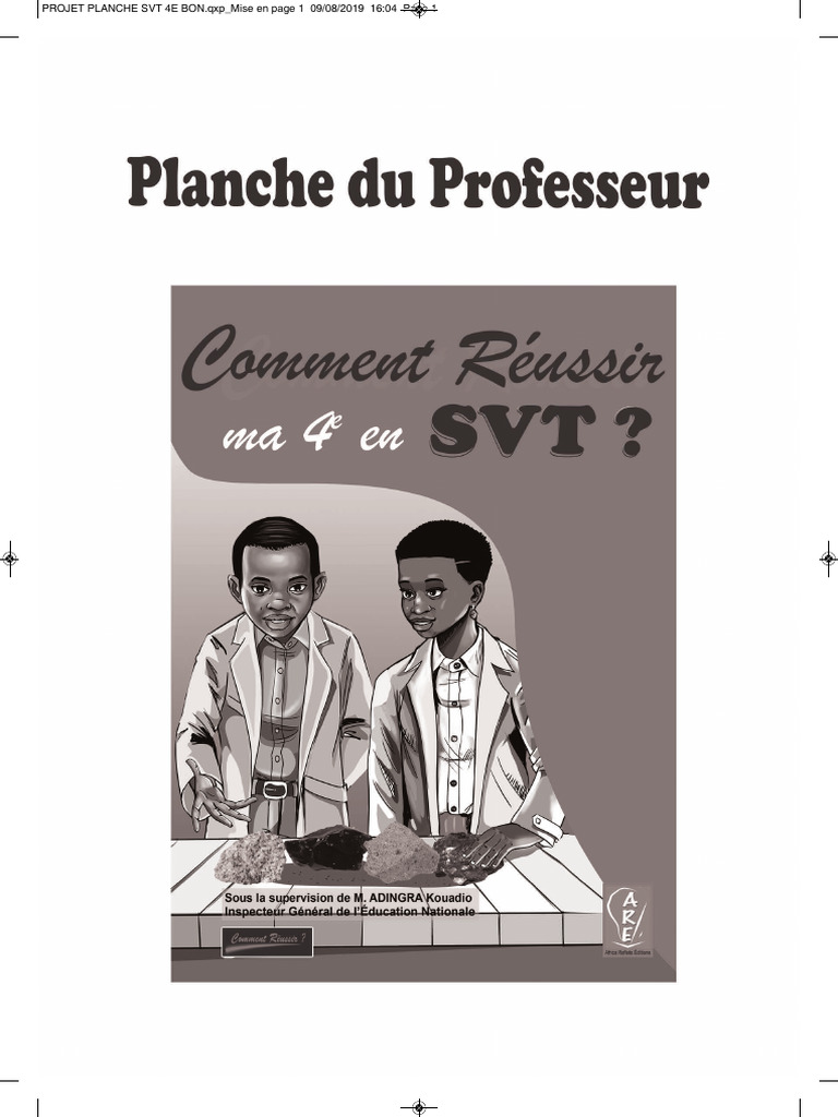 Projet SVT 4e : Transformations et Sols | PDF | Finance et gestion ...