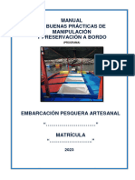 Manual de Buenas Practicas de Manipulacion A Bordo